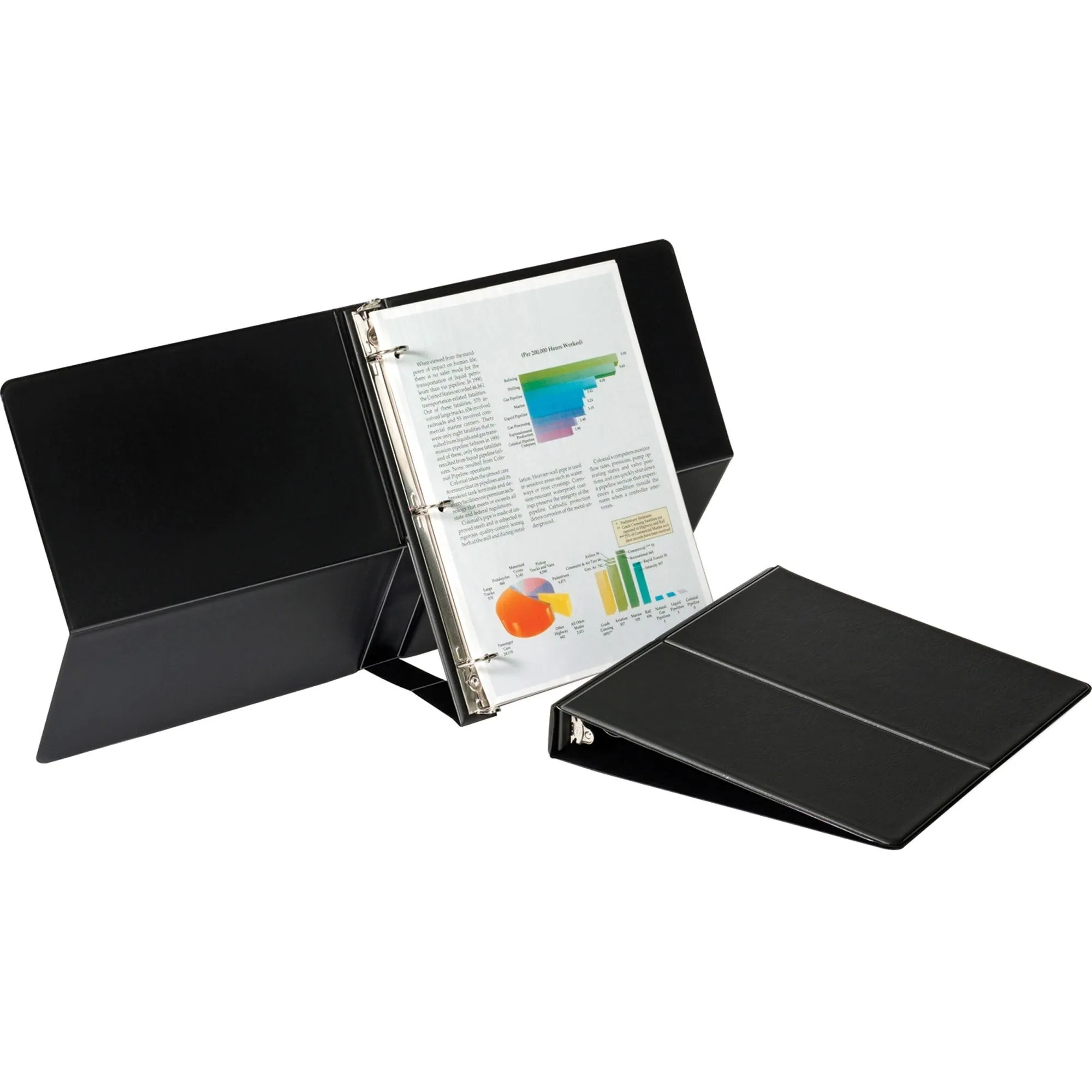 Cardinal Presentation Easel Round Ring Binders