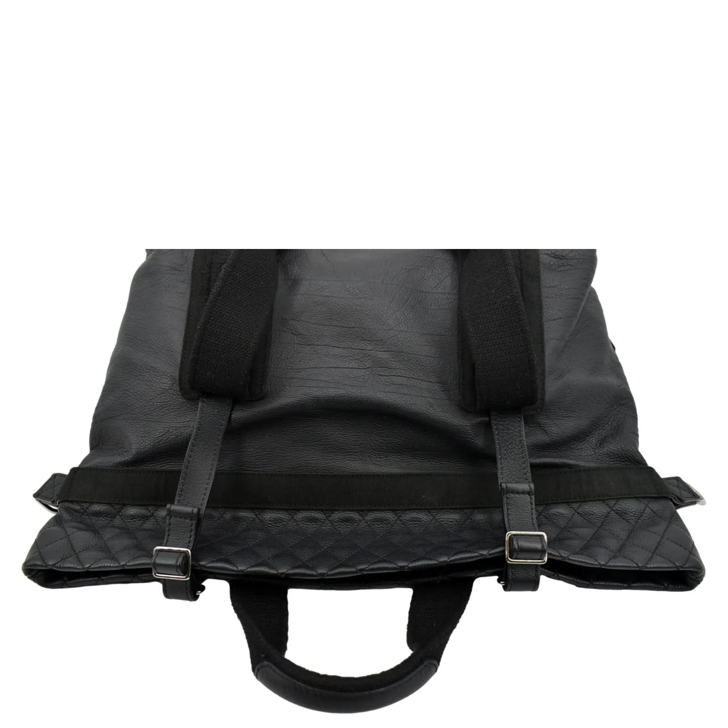 CHANEL 2way Leather Shoulder Bag Black