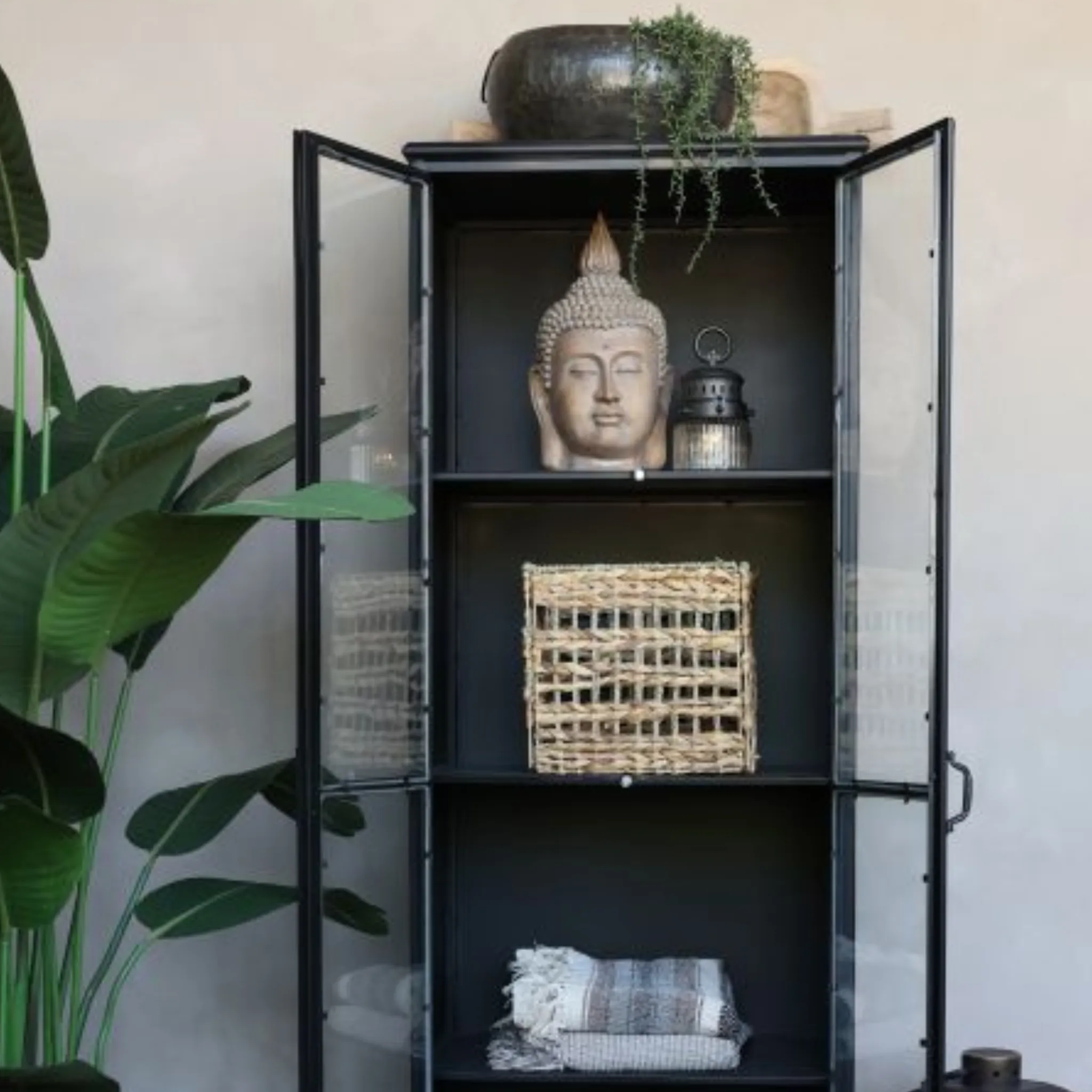 Chic Antique Buddha H40 cm