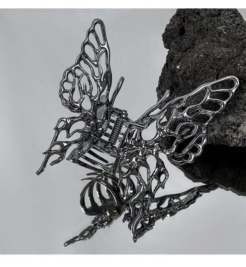 Chic Hollow Butterfly Chignon Claw Clip Hair Clip