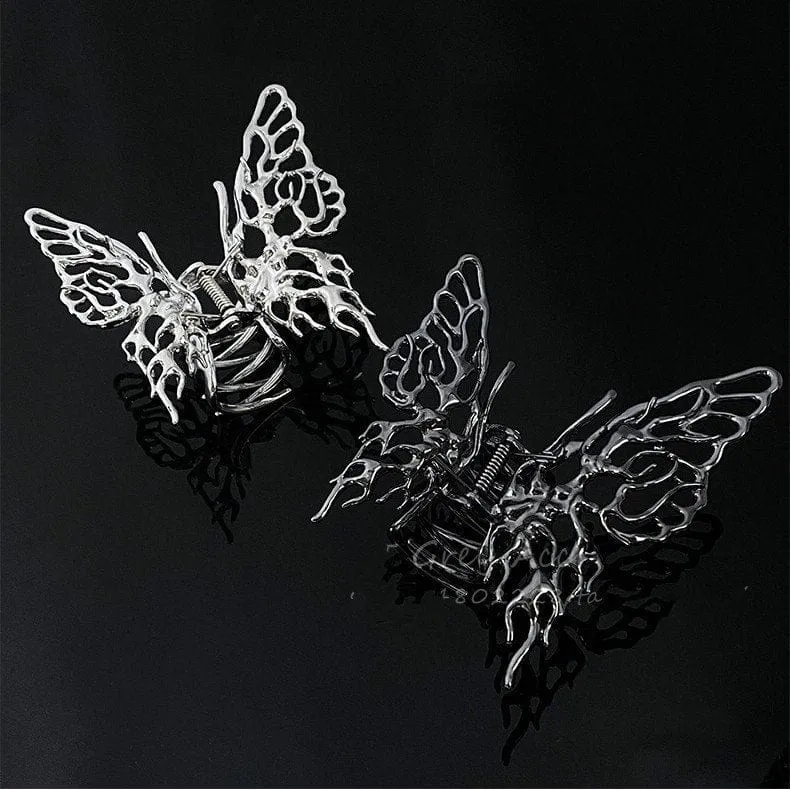 Chic Hollow Butterfly Chignon Claw Clip Hair Clip