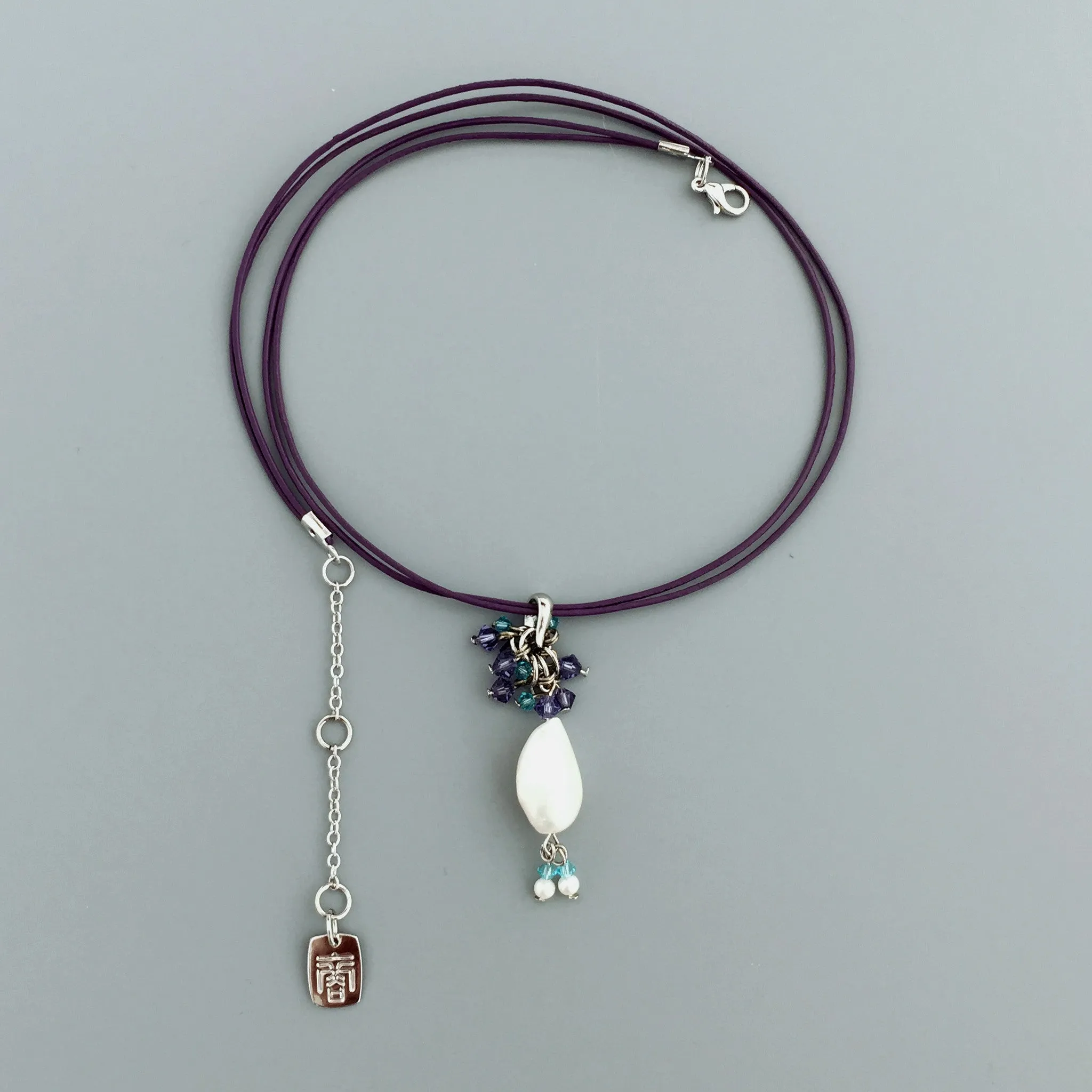 Chic (purple/turquoise) 時尚 (紫/土耳其藍)