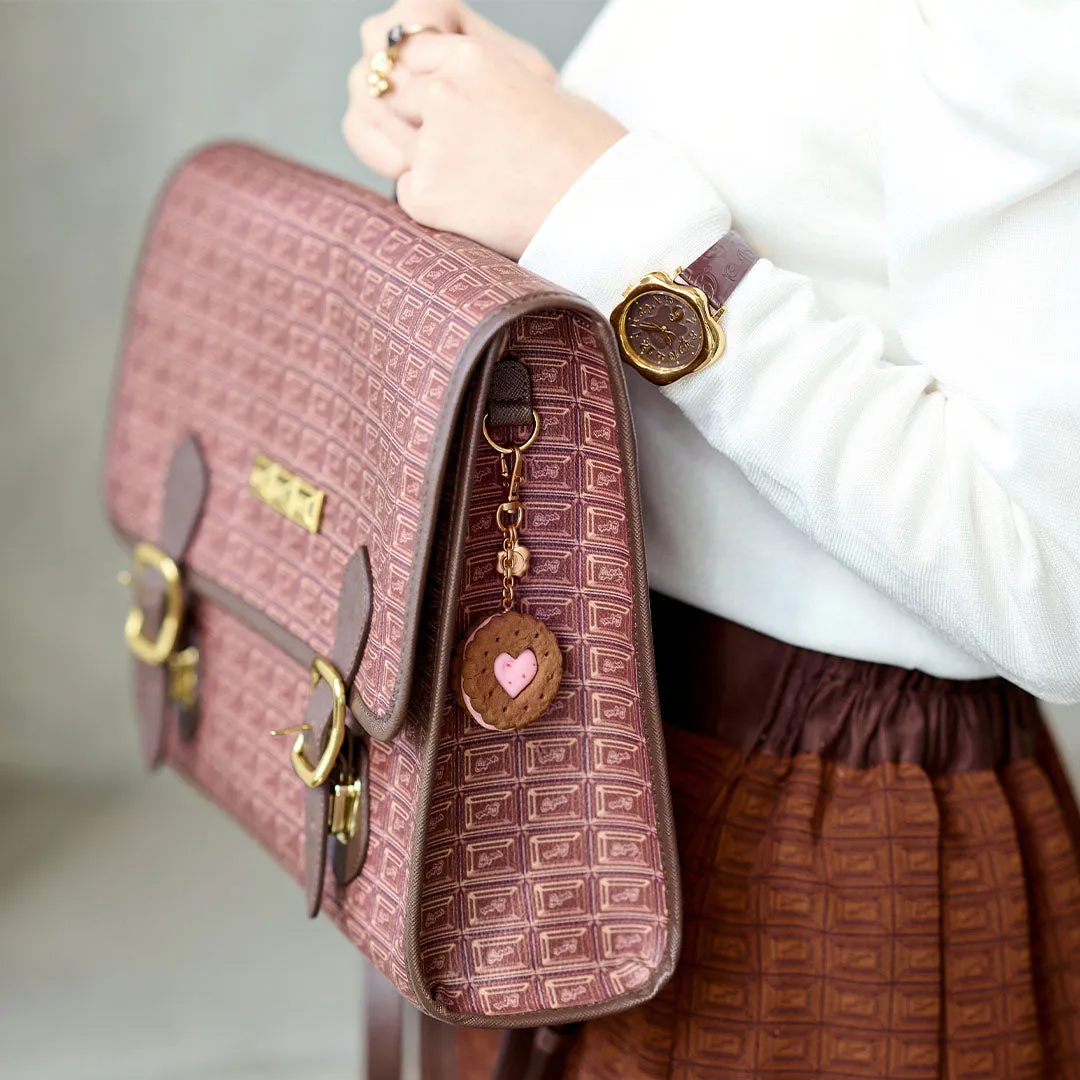 Chocolate Satchel Bag【Japan Jewelry】