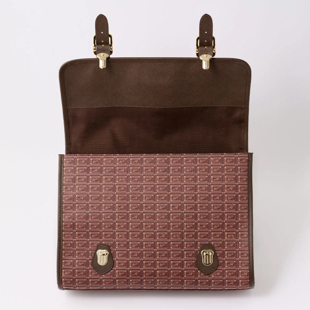 Chocolate Satchel Bag【Japan Jewelry】