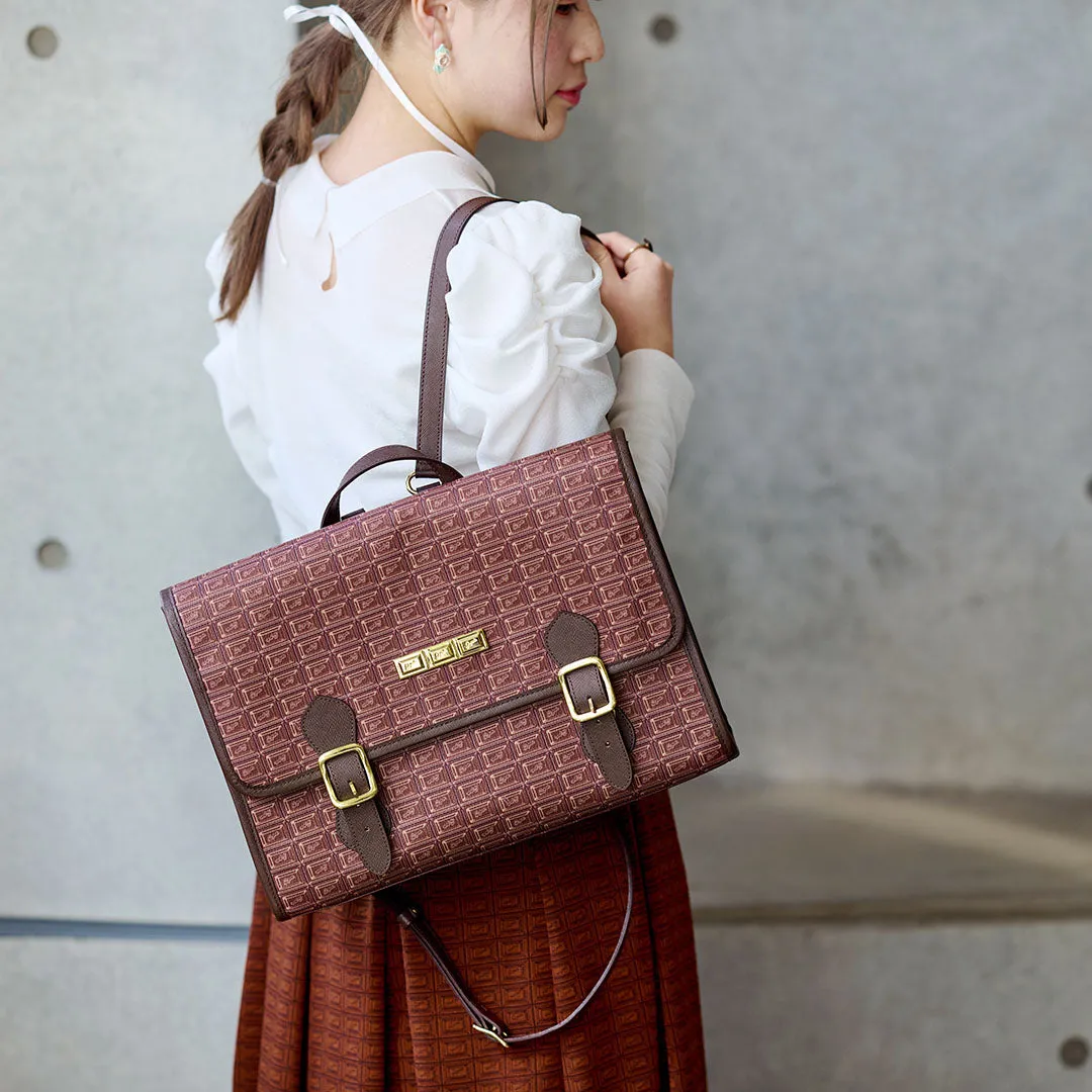 Chocolate Satchel Bag【Japan Jewelry】