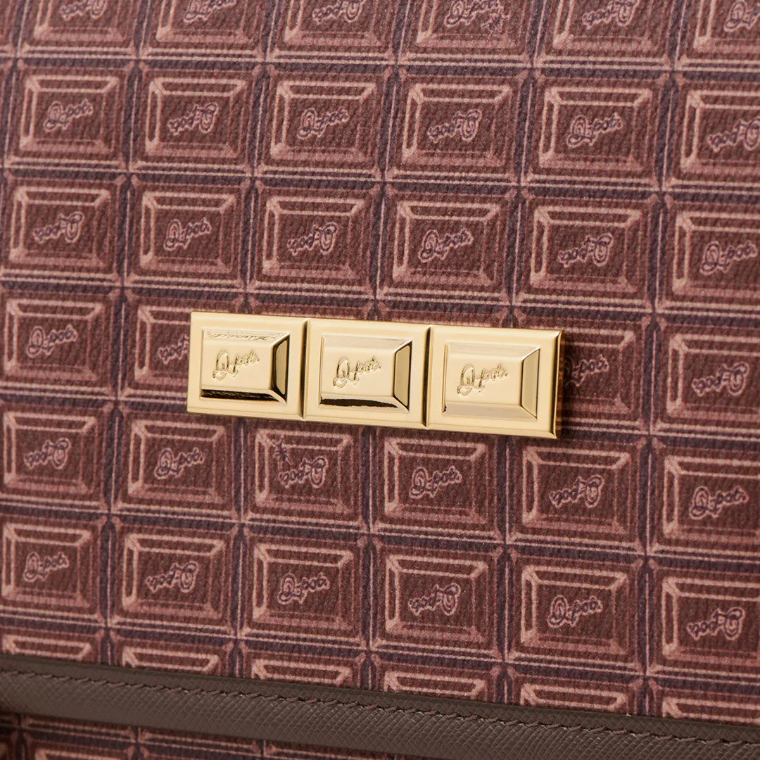 Chocolate Satchel Bag【Japan Jewelry】