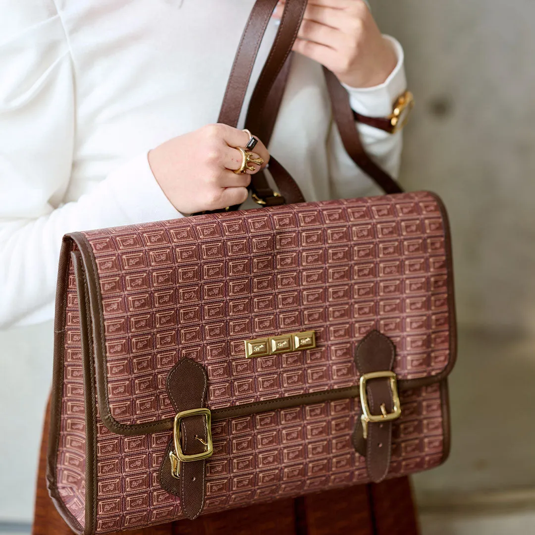 Chocolate Satchel Bag【Japan Jewelry】