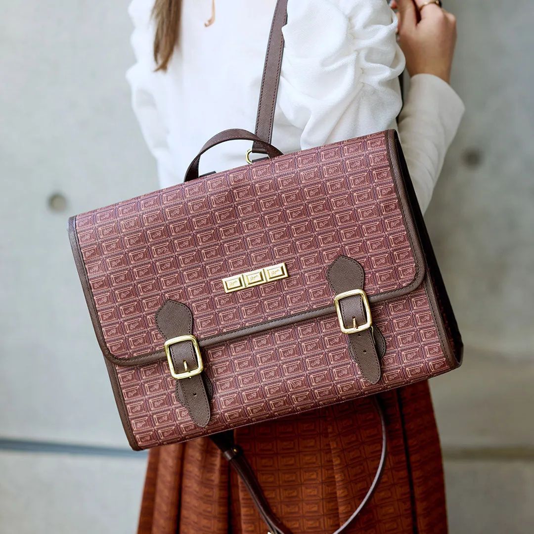 Chocolate Satchel Bag【Japan Jewelry】