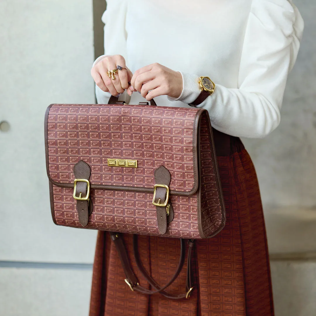 Chocolate Satchel Bag【Japan Jewelry】