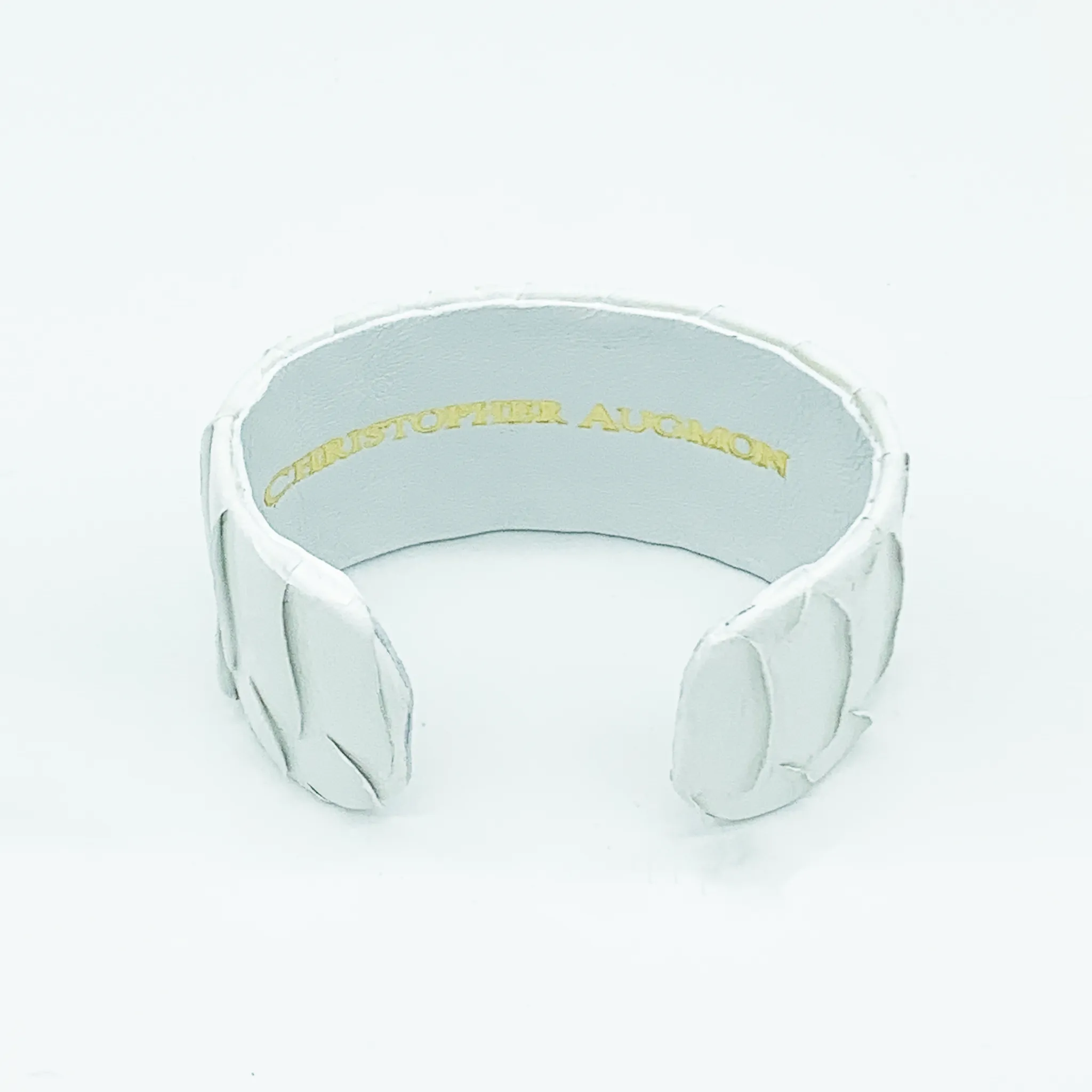 Christopher Augmon White Python Amazon Designer Cuff