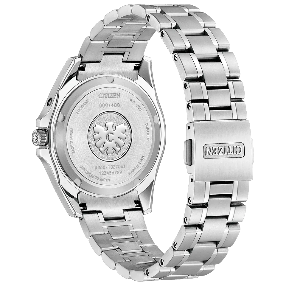 Citizen "The Citizen" Series Eco-Drive Titanium "Tosa Washi" Limited Edition JDM AQ4090-59E