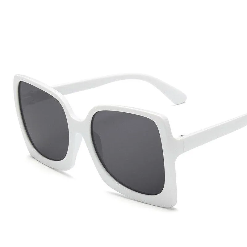 Classic Oversized Sunglasses Women Fashion Square Vintage Sunglass Vintage
