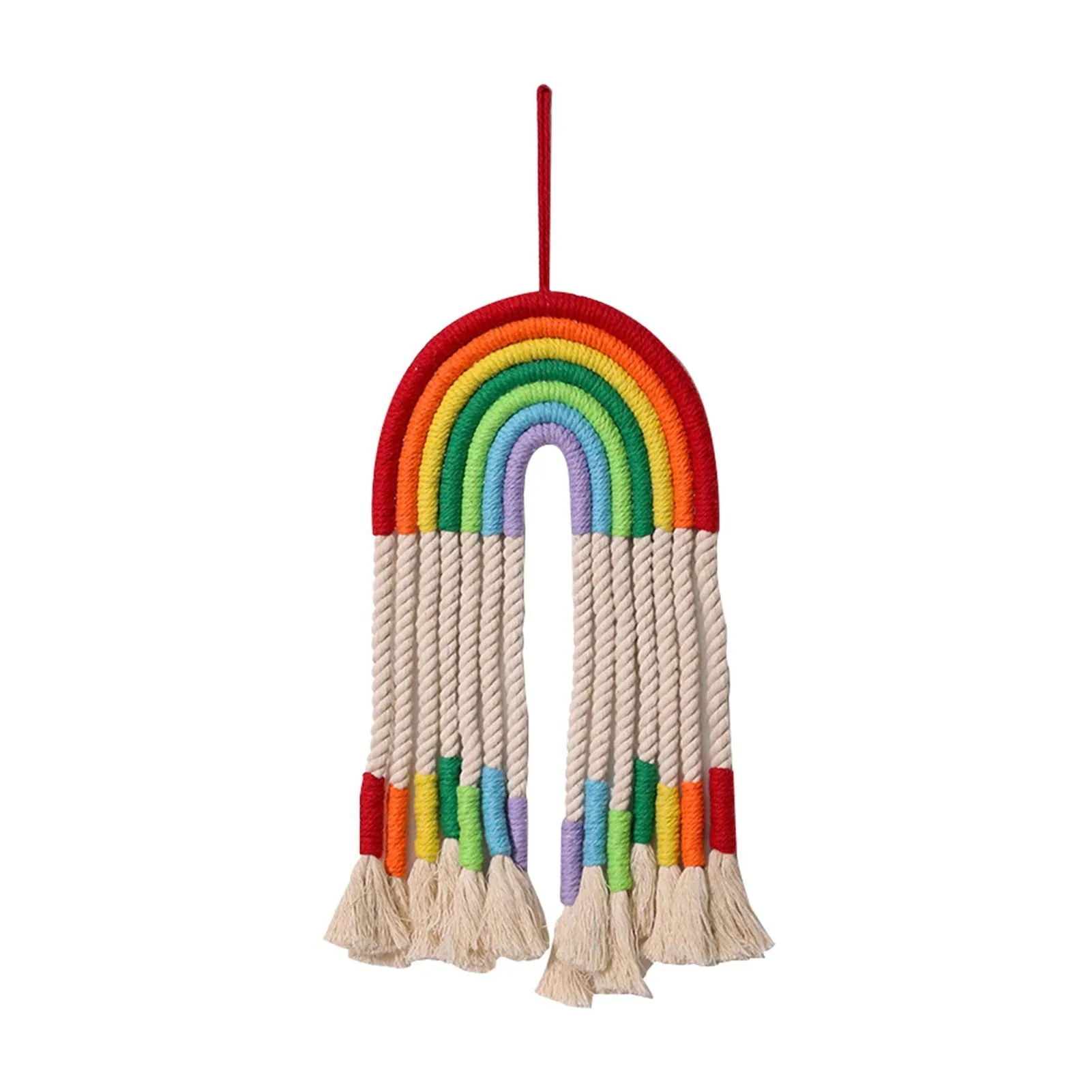 Classic Rainbow Macrame Wall Decor