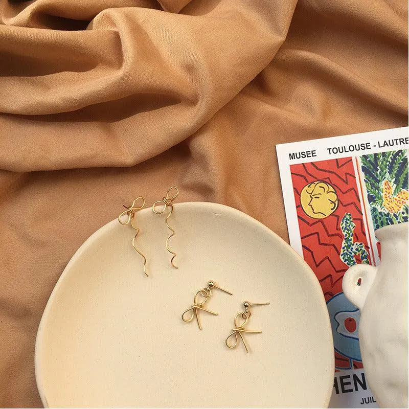 [Clearance] Bow Earrings