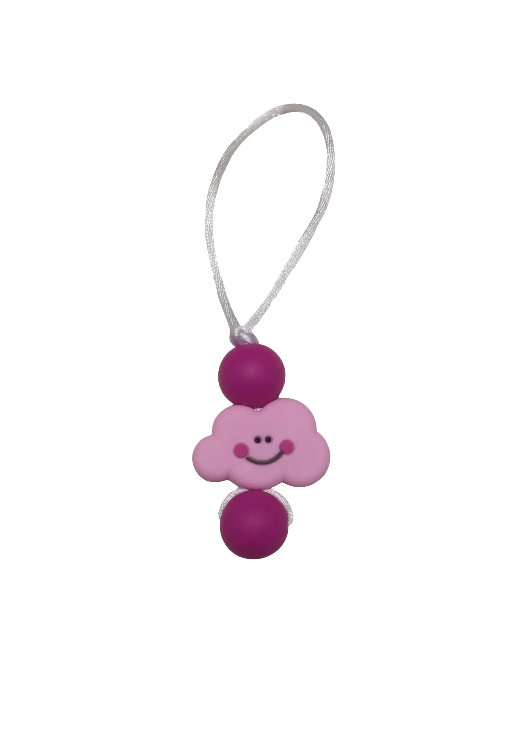 Cloud zipper pull
