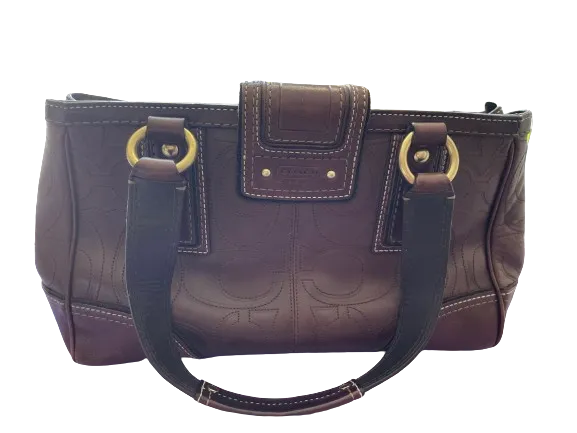 Coach Brown Leather Satchel