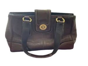 Coach Brown Leather Satchel