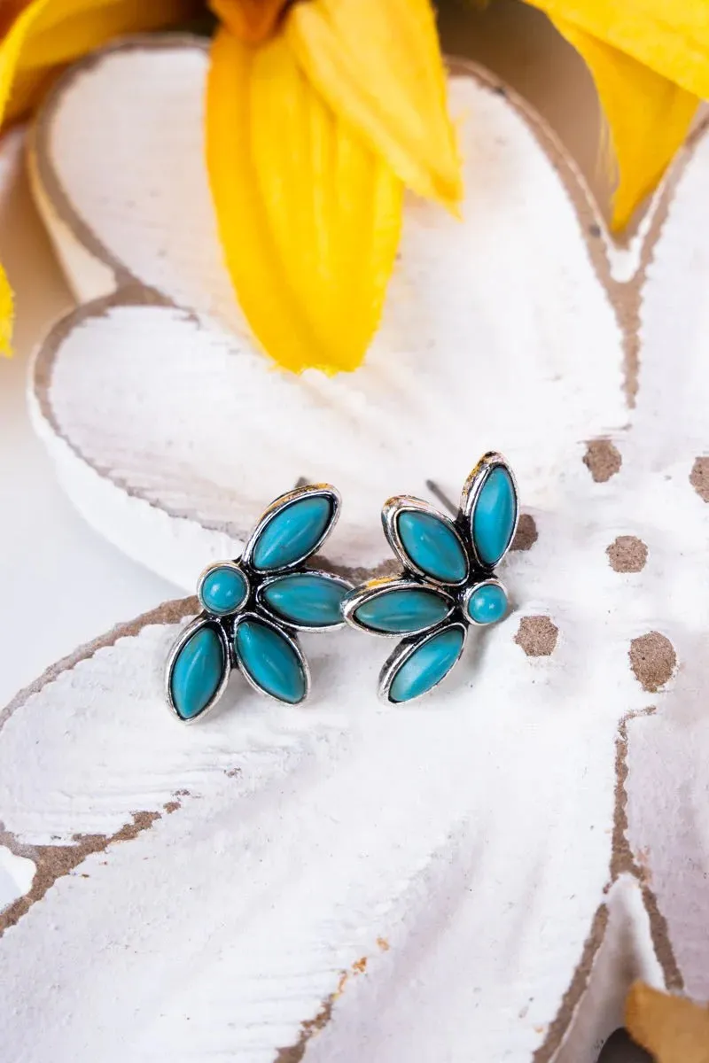 Comoro Half Flower Post Fashion Earrings