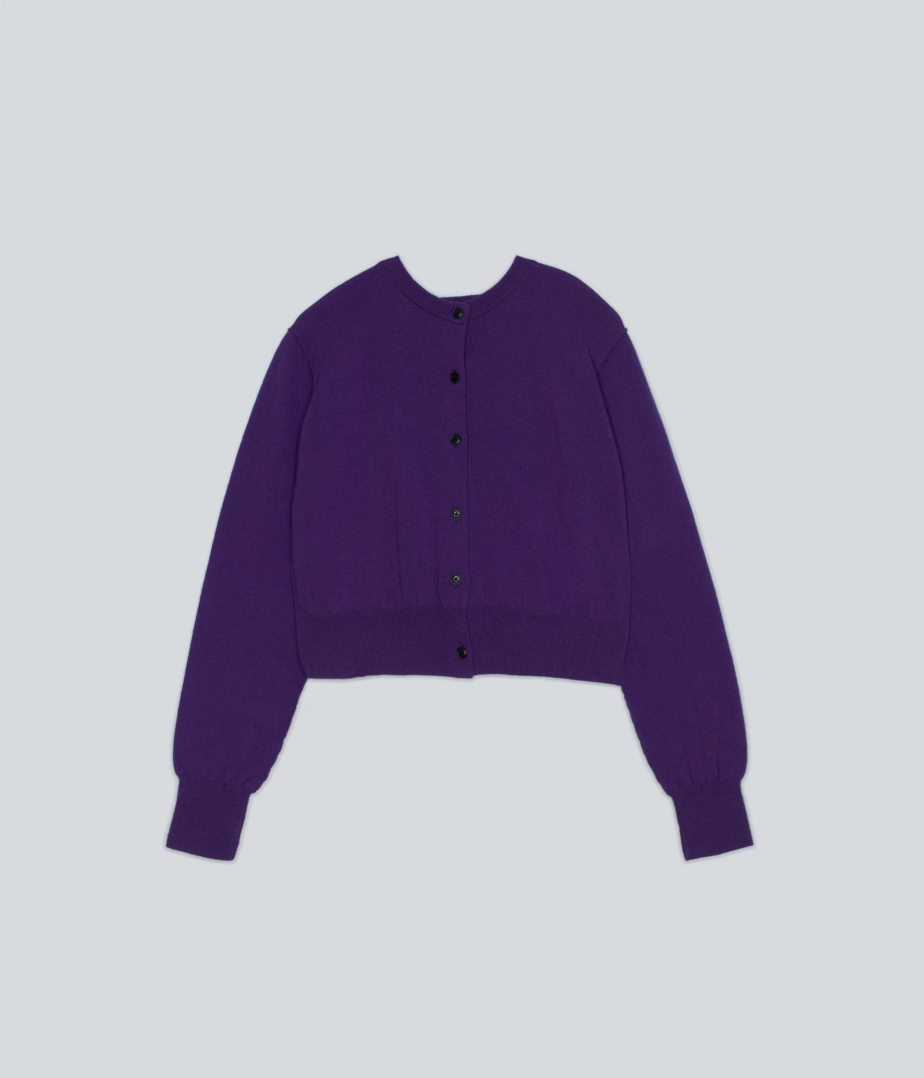 Compact Cardigan in Grape