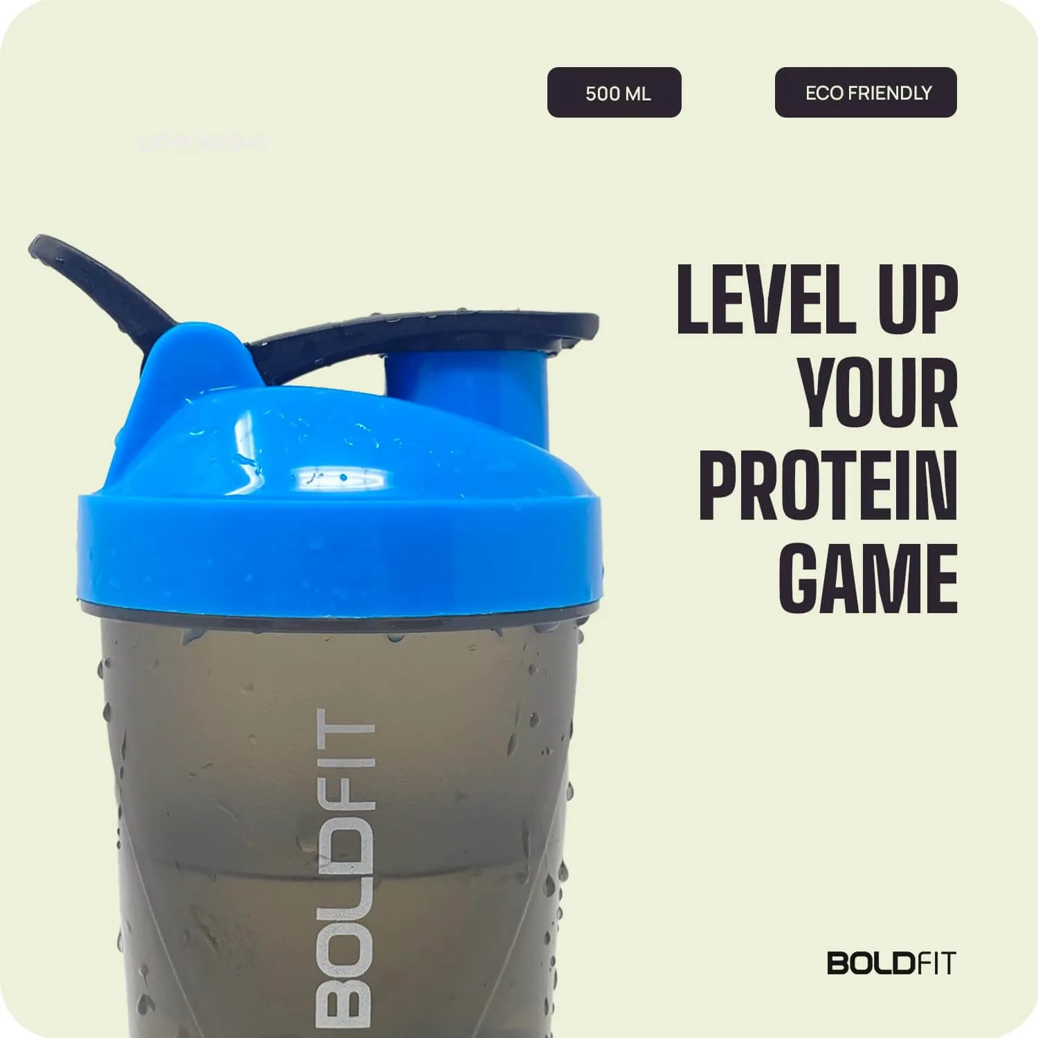 Compact Gym Shaker - 500ml