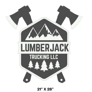 Company Name Truck Decal, 2 Pack