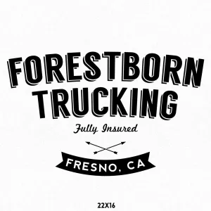 Company Name Truck Decal, USDOT, 2 Pack