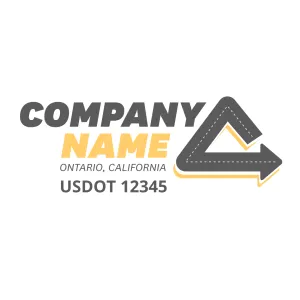 Company Name Truck Door Decal (USDOT), 2 Pack