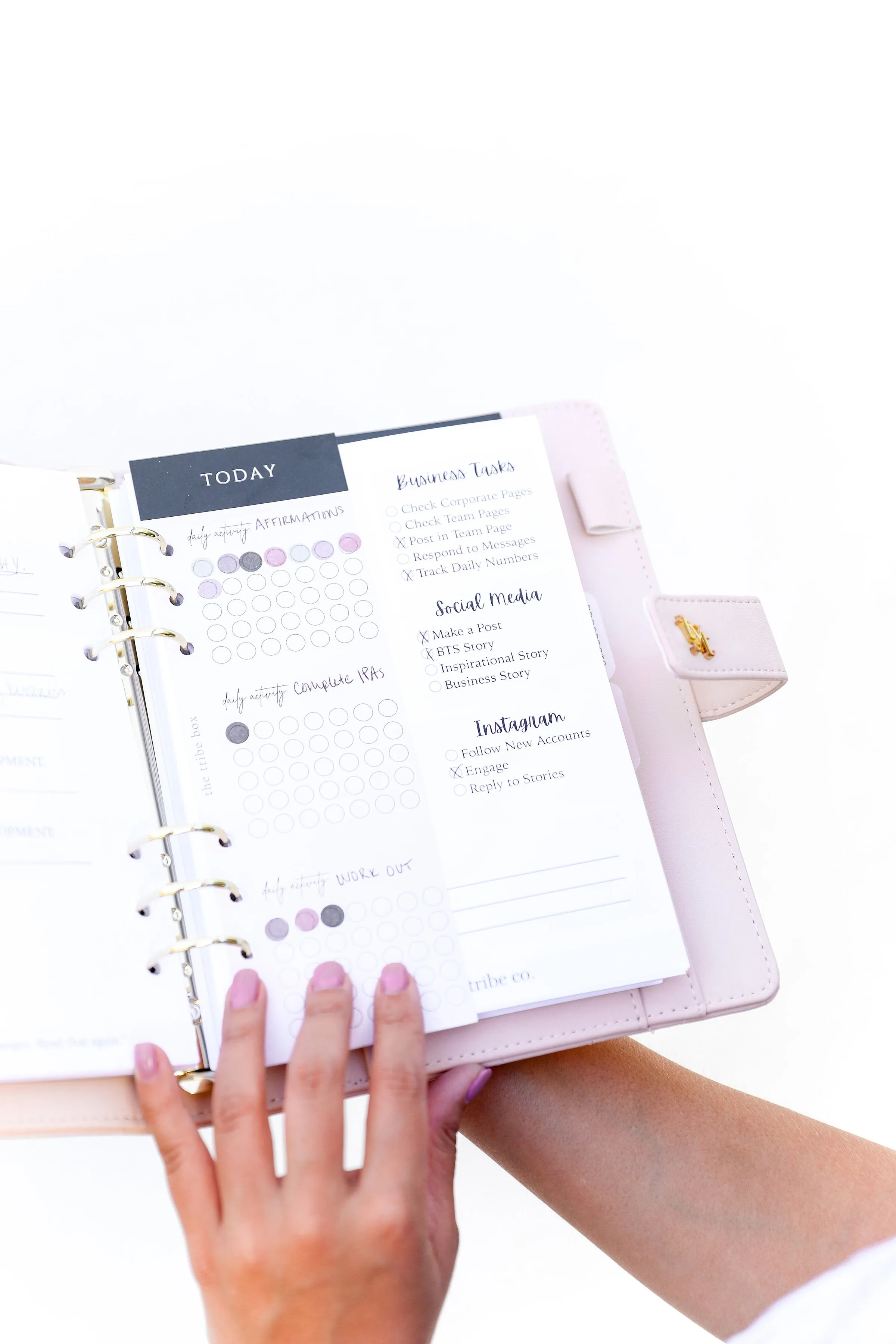 Consistency Tracker Bookmarks