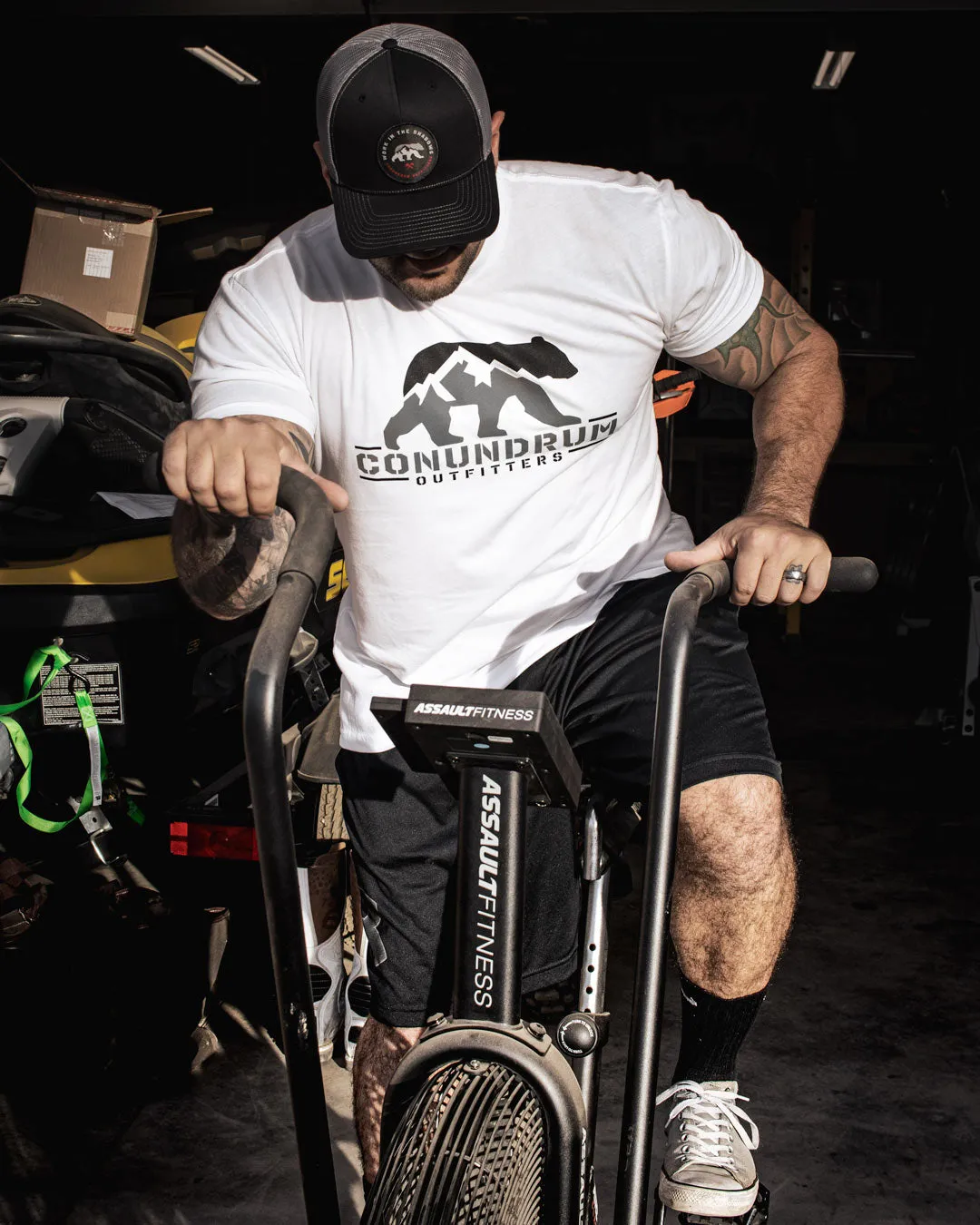 Conundrum Premium Short Sleeve - White