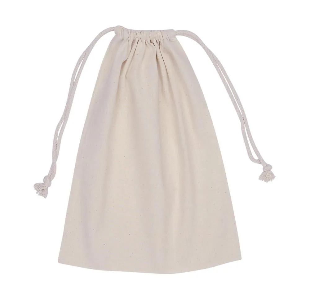 Cotton Drawstring Medium Pouch CTN-DMP