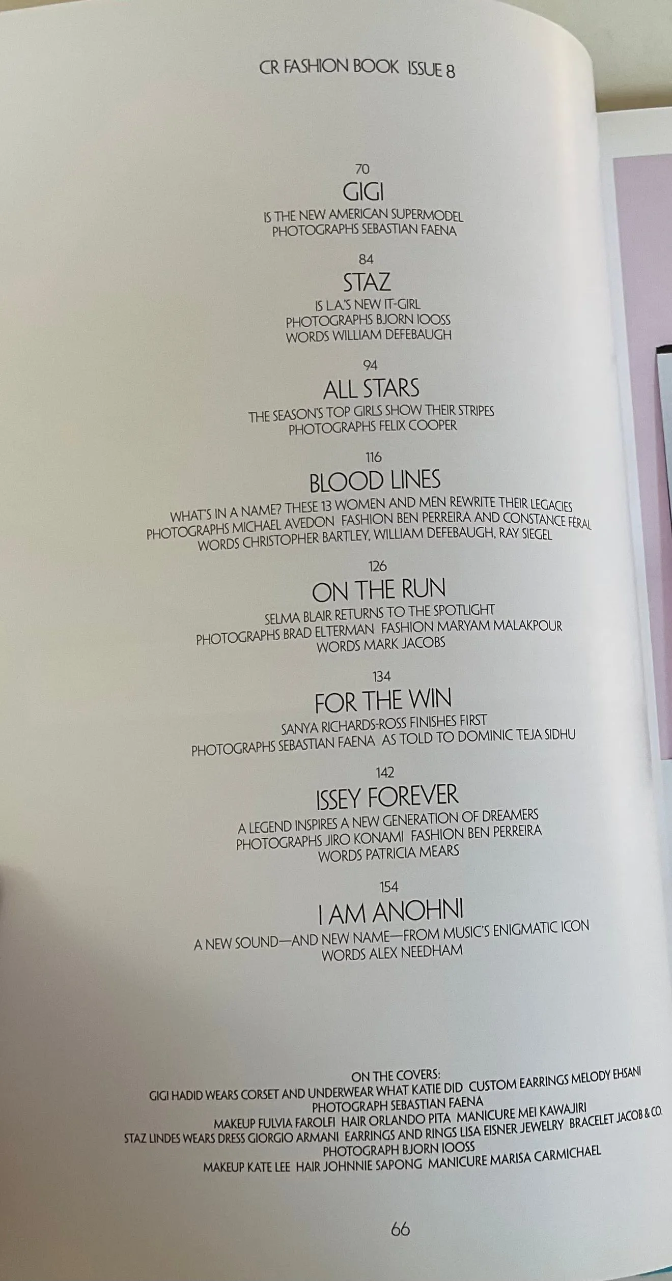 CR Fashion Book Issue 8: Made in America