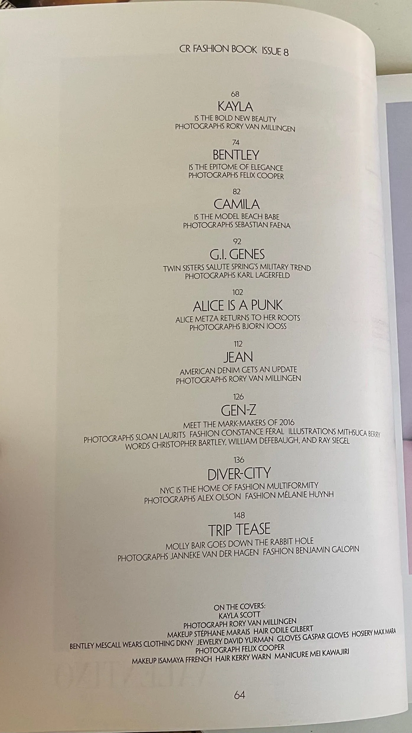 CR Fashion Book Issue 8: Made in America
