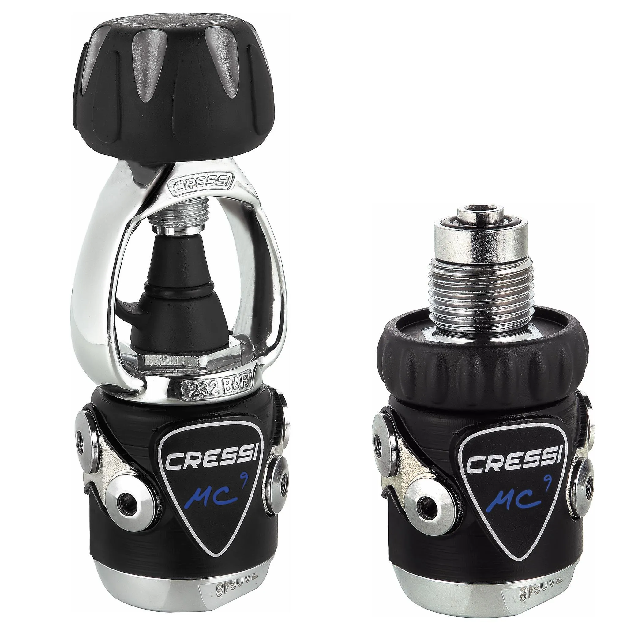 Cressi XS Compact MC9 Dive Regulator