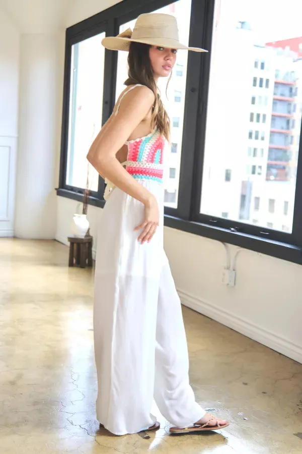 Crochet Love Jumpsuit ( Up to Size XL)