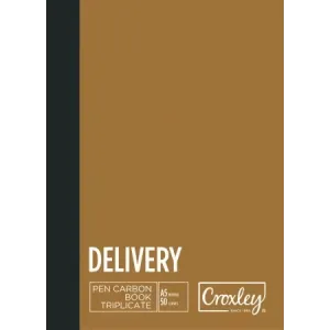Croxley Pen Carbon Book - Delivery Triplicate A5 JD66PR