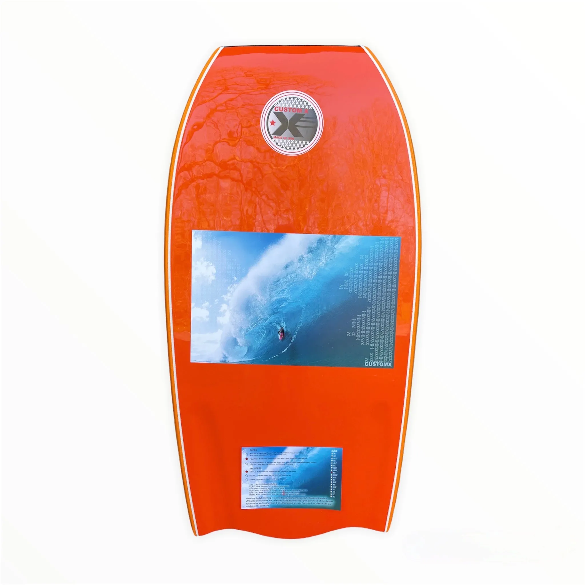 Custom X  X2 Bat Tail Bodyboard PP