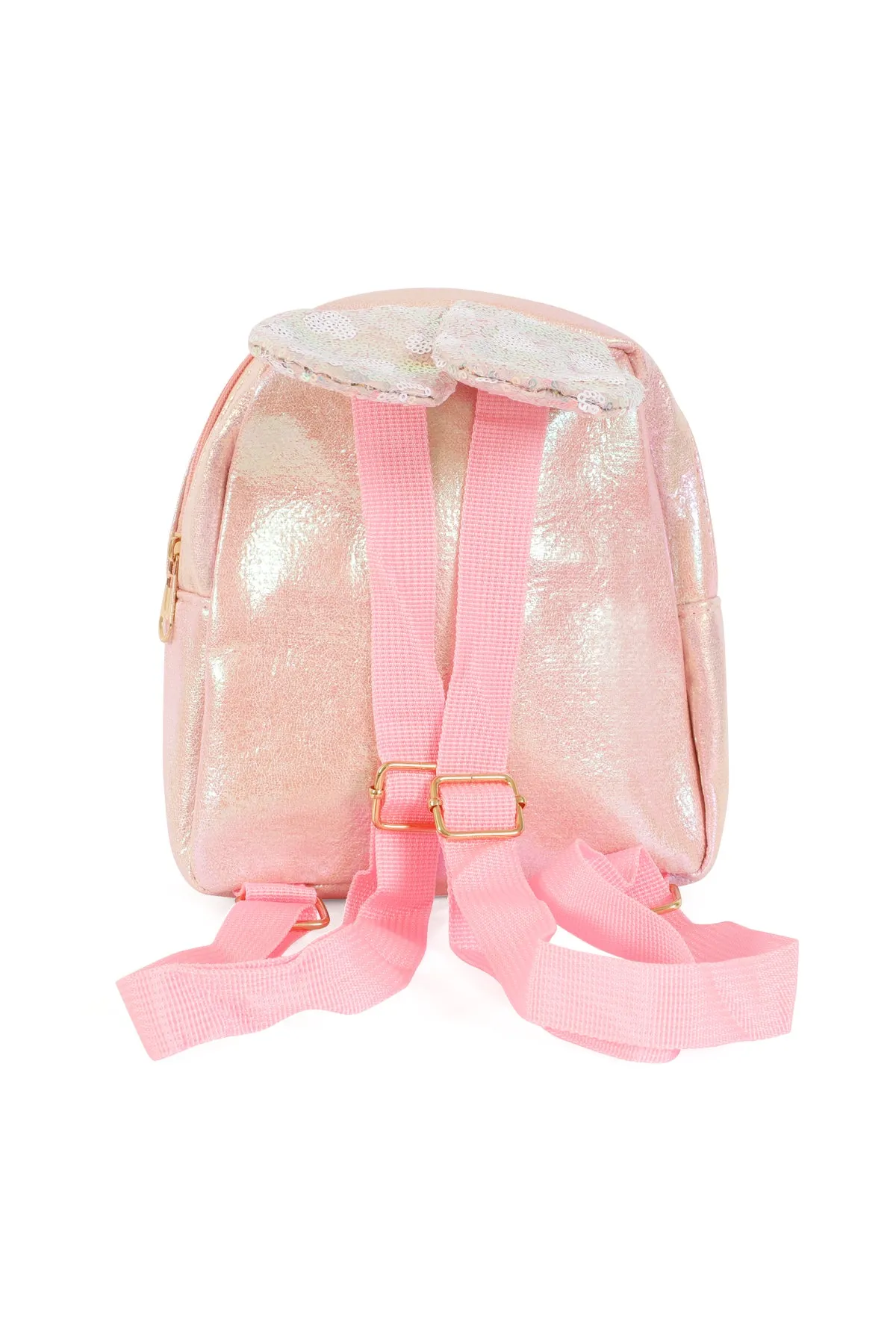 CUTE BUNNY EARS GLITTER KIDS BACKPACK
