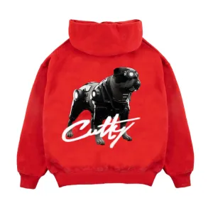 Cutty Men Bently Fashion Hoodie - Red