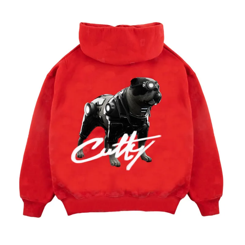 Cutty Men Bently Fashion Hoodie - Red
