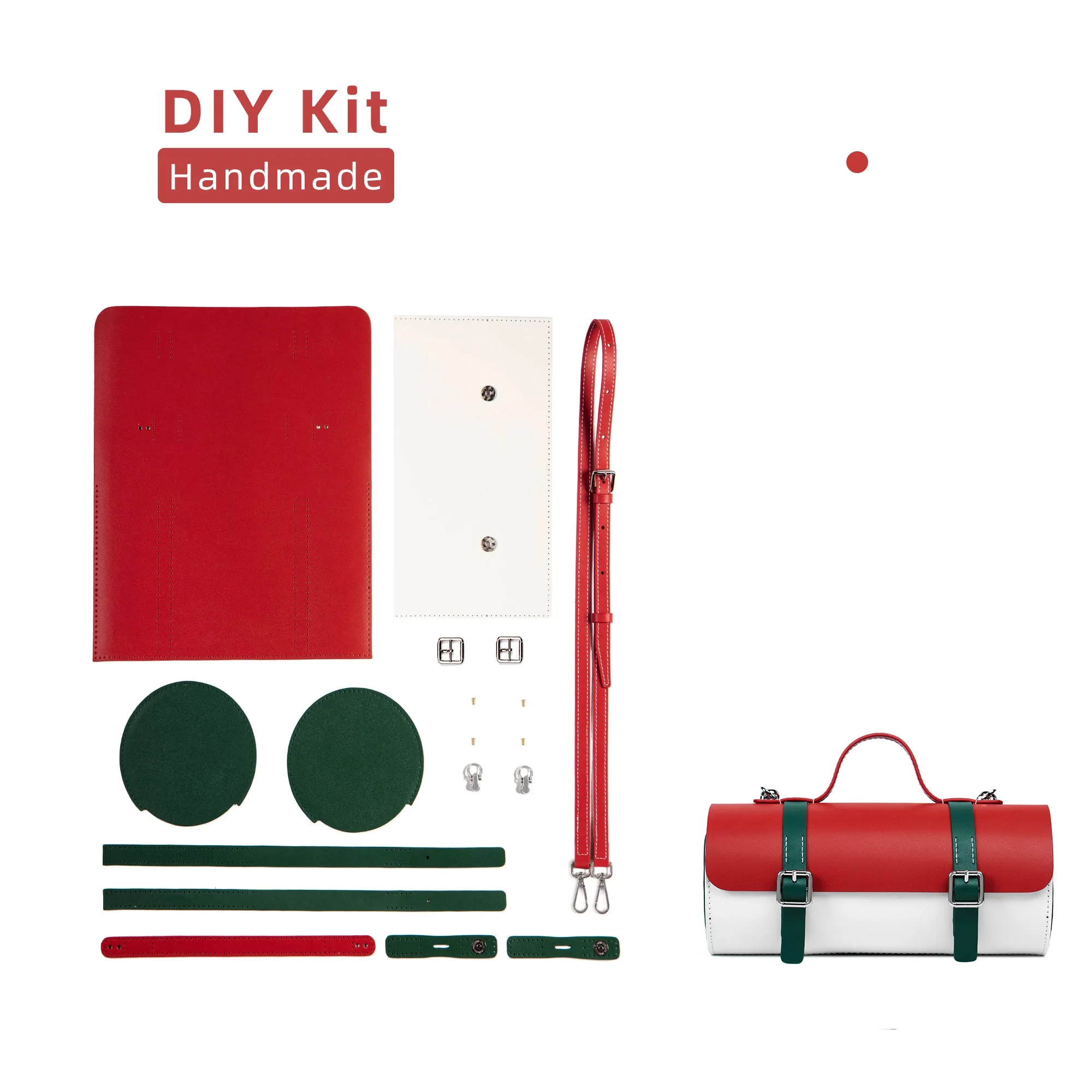 Cylinder Cambridge Leather Bag Kit
