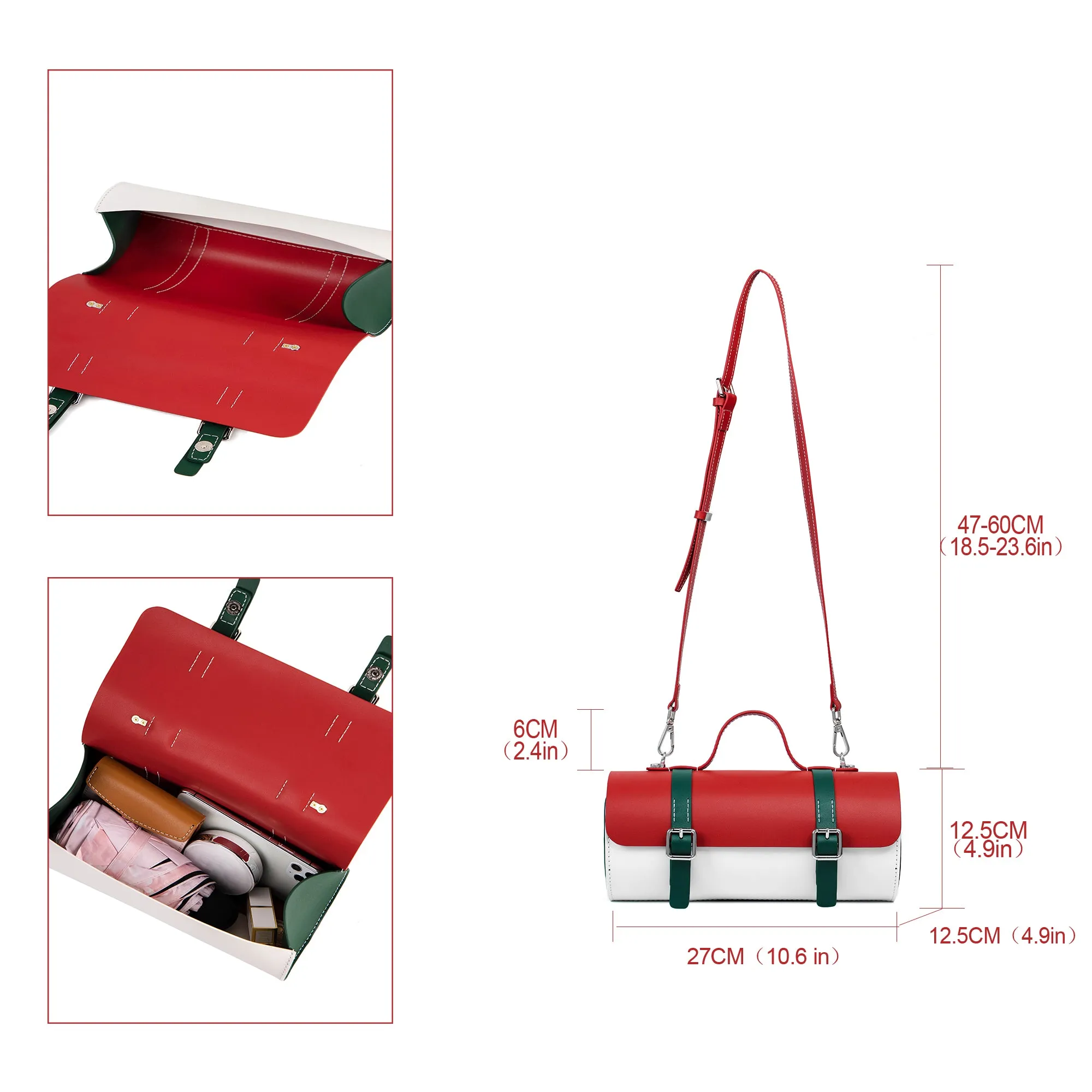 Cylinder Cambridge Leather Bag Kit