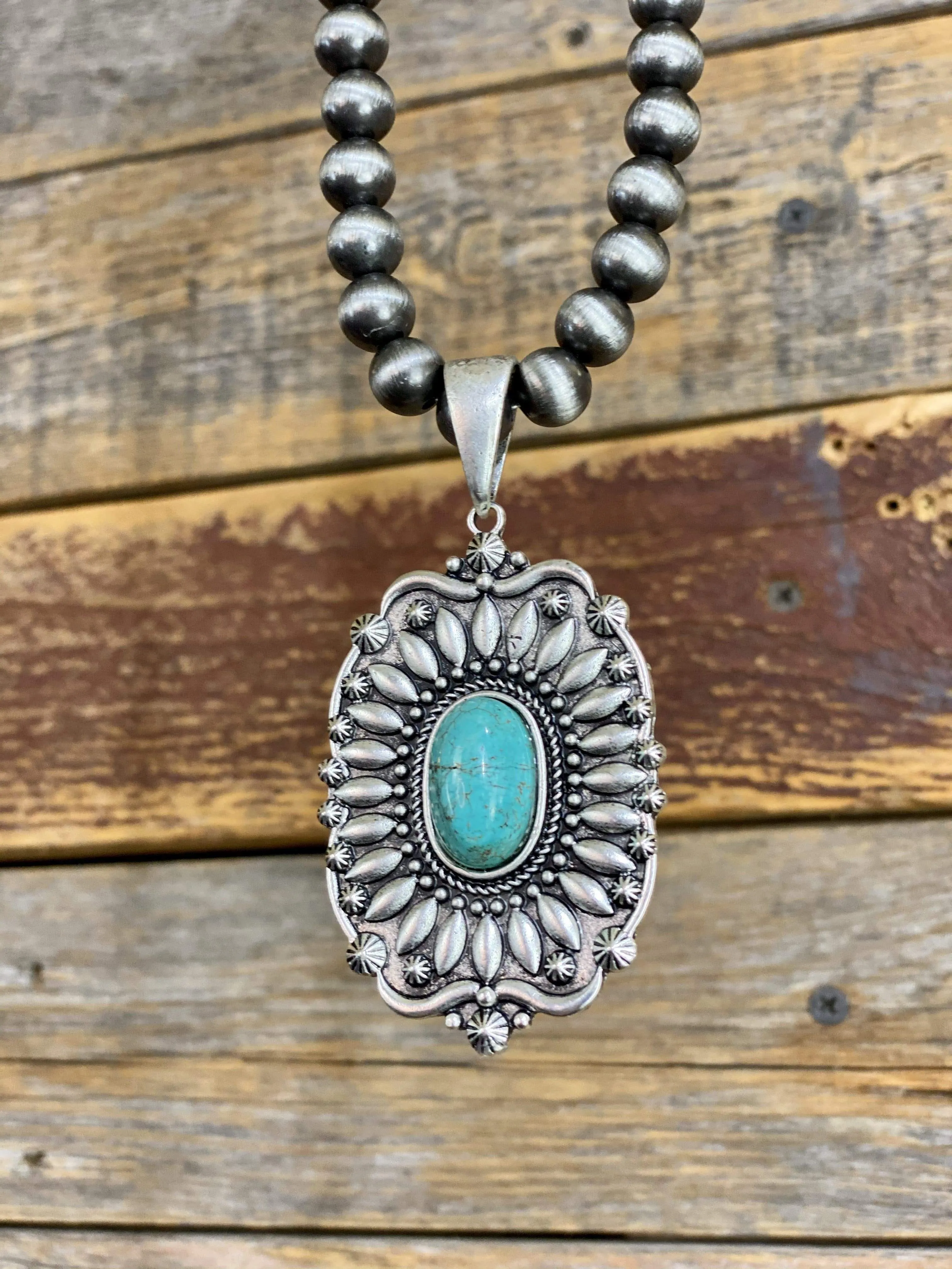 Darla Fashion Silver Pendant Necklace
