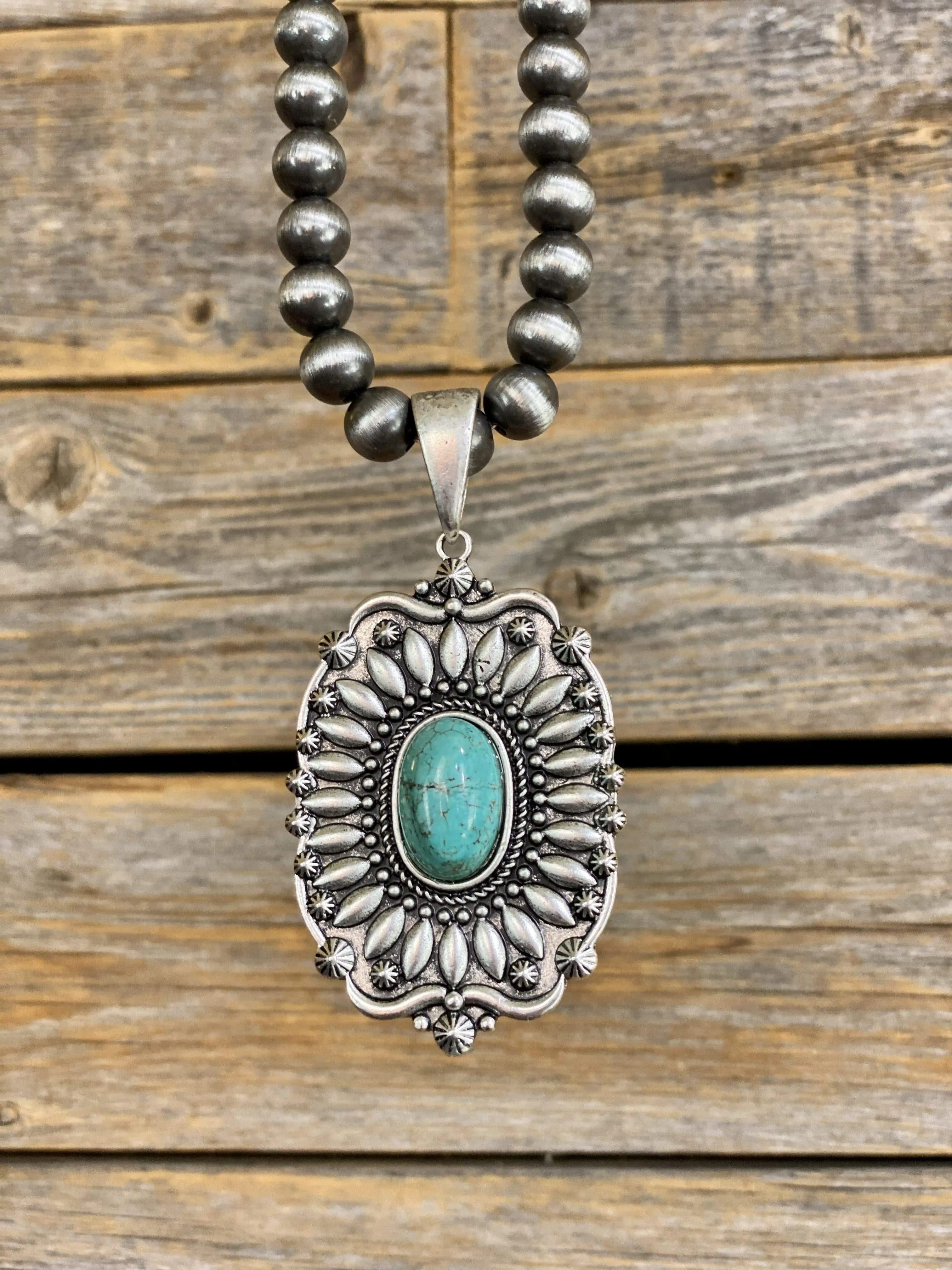 Darla Fashion Silver Pendant Necklace