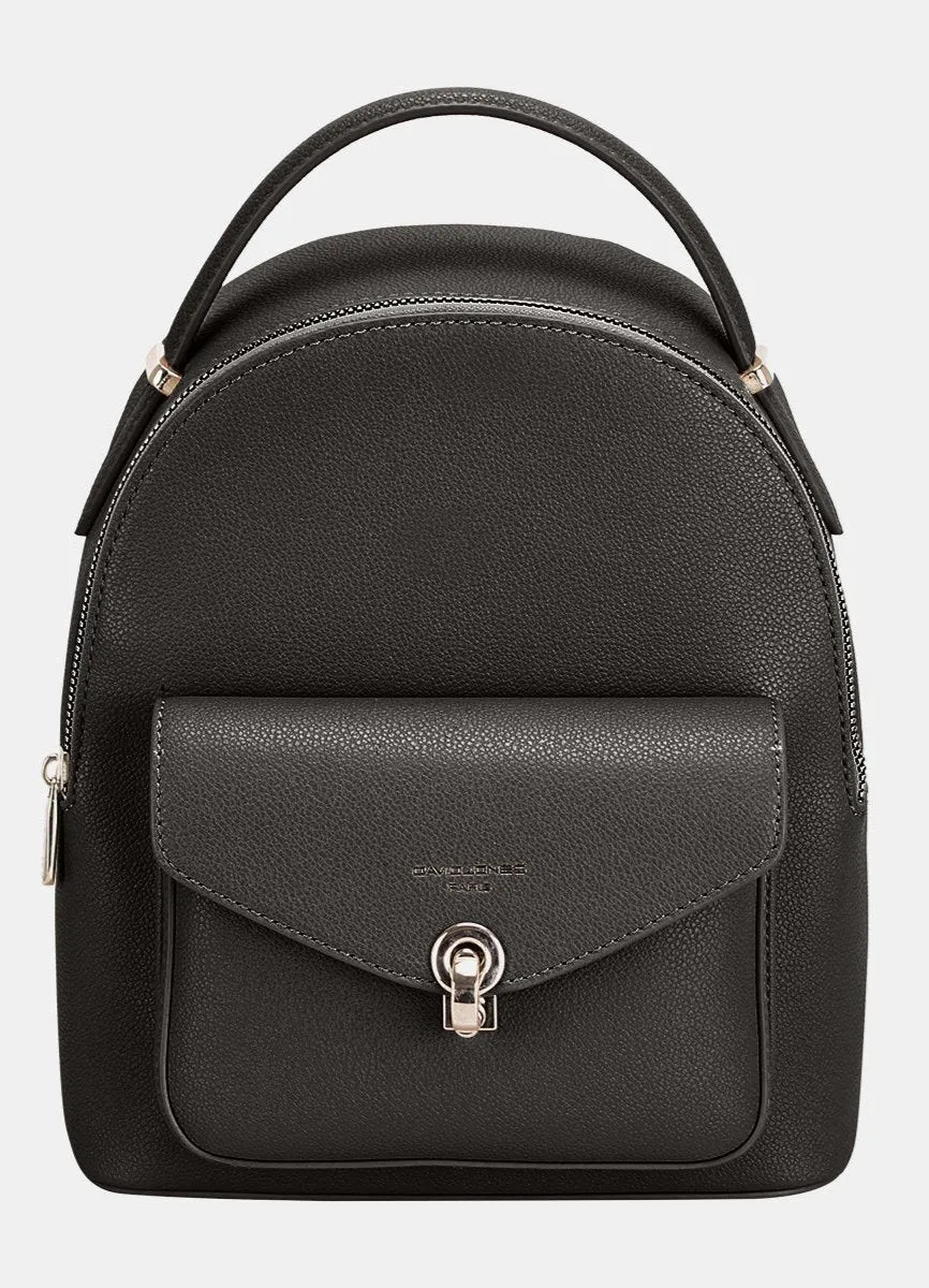David Jones PU Leather Backpack Bag