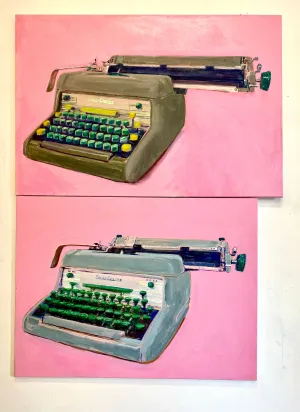 David Kramer, "...Office Politics (Diptych)."