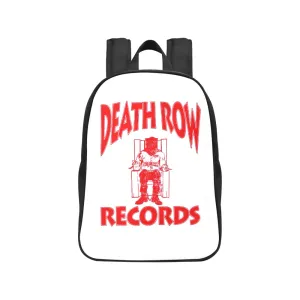 Death Row Records Red Logo Canvas Backpack