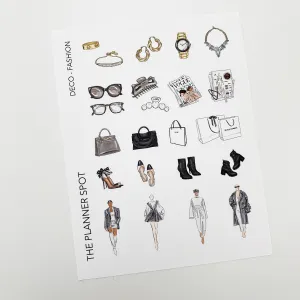 Decorative Planner Stickers - Fashion