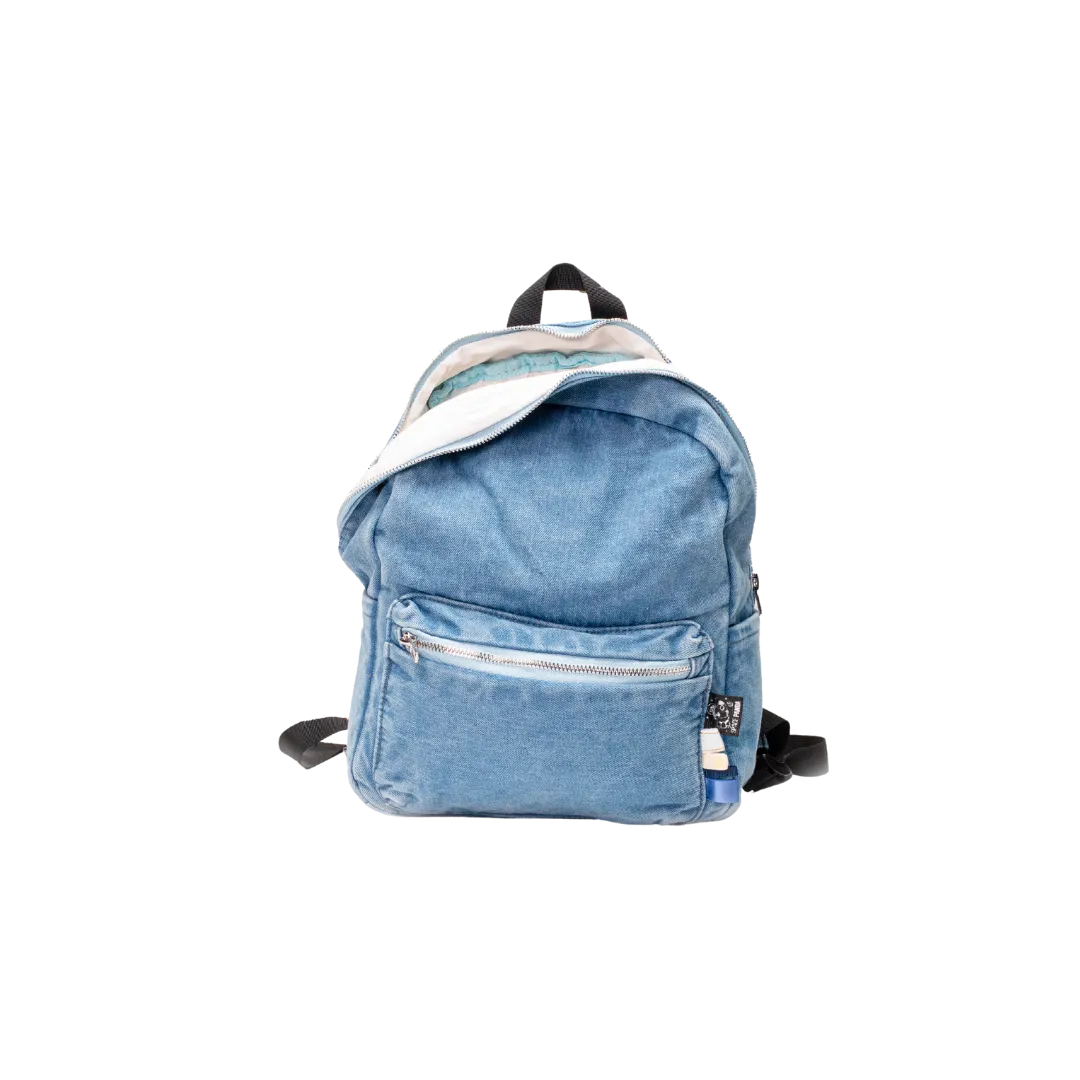 Denim Big Backpack