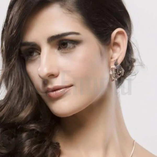 Designer Bird Super Big Stud Earrings