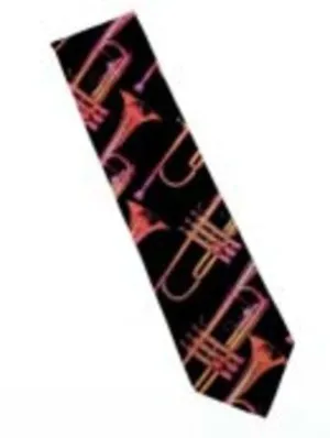 DESIGNER DRESS TIE TRUMPET